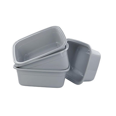 Precision Injection Molded Plastic Parts With Square Rounded Plastic Basin