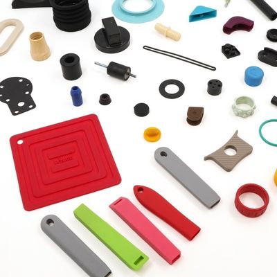 Custom mold processing silicone rubber products sealing ring special-shaped parts silicone parts shock absorption seal a