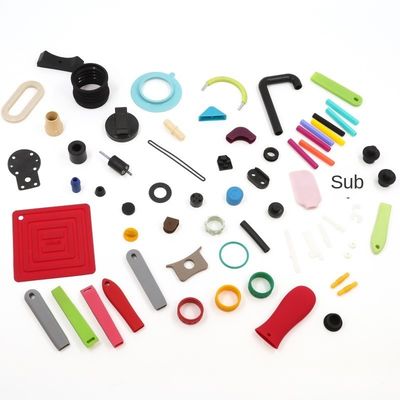 Custom mold processing silicone rubber products sealing ring special-shaped parts silicone parts shock absorption seal a