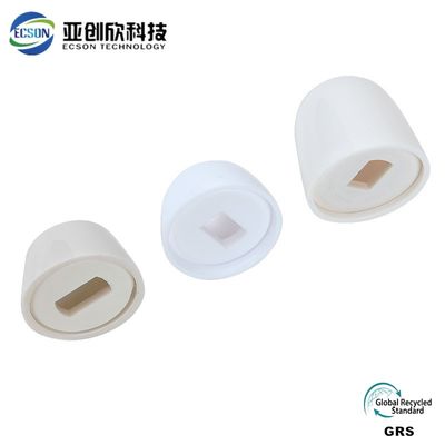 OEM Precision Machined Plastic Parts CNC Machining Toilet Bolt Cap Covers