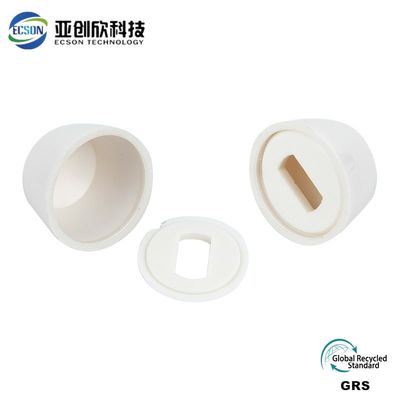OEM Precision Machined Plastic Parts CNC Machining Toilet Bolt Cap Covers