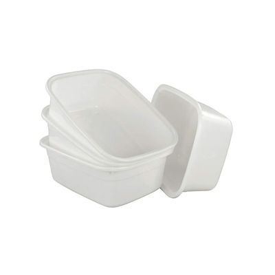 Precision Injection Molded Plastic Parts With Square Rounded Plastic Basin