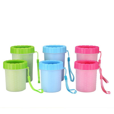 Silicoco Custom Dog Feet Cleaner Grooming Brush Pet Paw Cleaner Cup Pet Foot Washing Machine Cleaning Tool