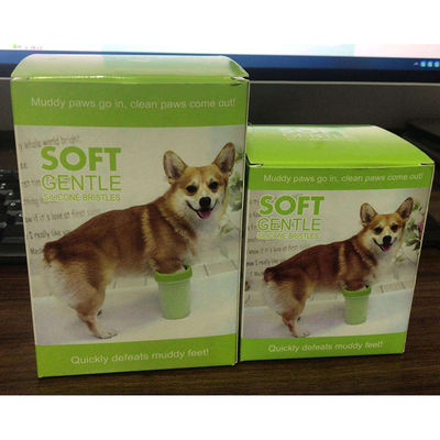 Silicoco Custom Dog Feet Cleaner Grooming Brush Pet Paw Cleaner Cup Pet Foot Washing Machine Cleaning Tool