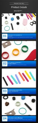 Custom mold processing silicone rubber products sealing ring special-shaped parts silicone parts shock absorption seal a